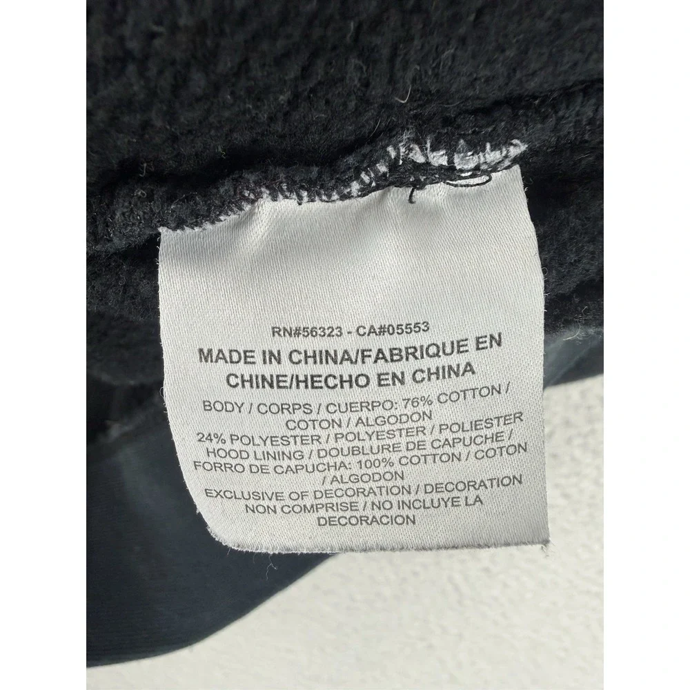 Nike Air Jordan Men's Flight‎ Hoodie Pullover Size XXL Black Y2K